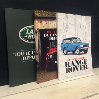 TRIO Livres Histoire Land Rover