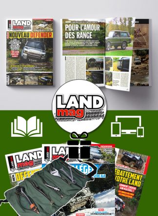Abonnement Land Mag + une trousse pour outils