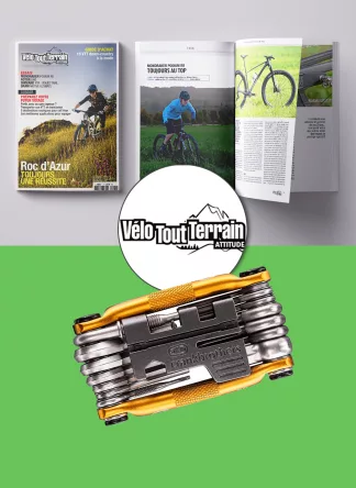 Abonnement Vélo Tout Terrain kit multi-outils Crankbrothers M20 or