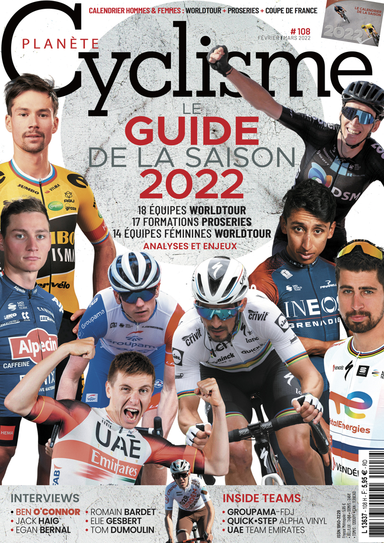 Planète Cyclisme 108 - Guide de la saison 2022 | Make My Mag