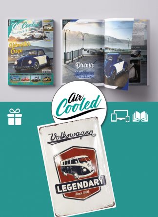 Abonnement AirCooled (+ plaque vintage VW Legendary