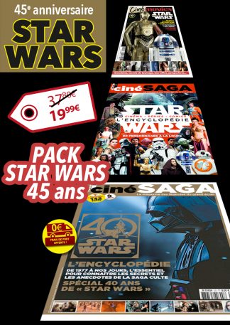 Pack STAR WARS 45 ans