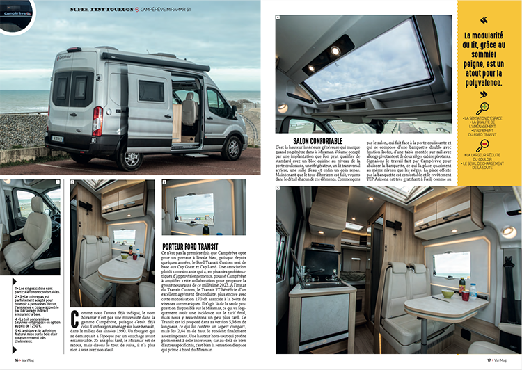 Tout savoir sur l'équipement d'un van ou d'un fourgon aménagé - Van Life  Magazine