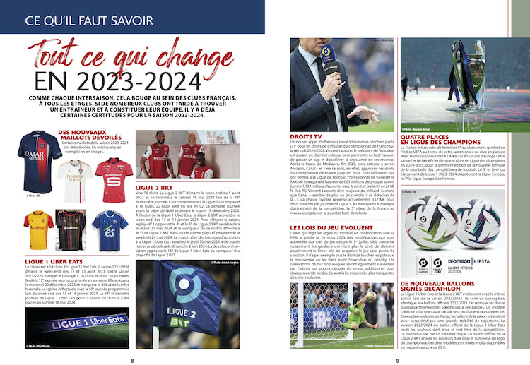 Football. La carte de la Ligue 2 saison 2023-2024 . Sport 