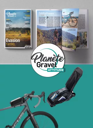 Abonnement Planète Gravel (+ mini sacoche BSB 18 TopTank)