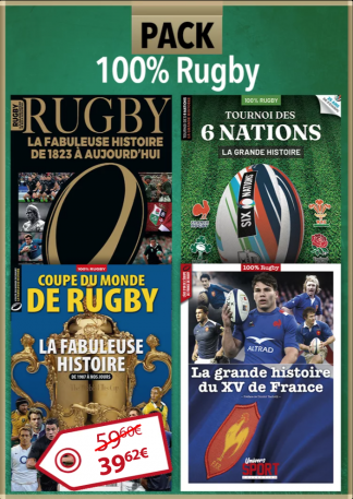 Pack 100% Rugby