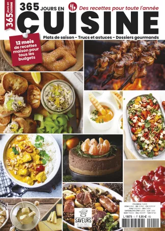 Saveurs de la table Nº1 - 365 jours en cuisine
