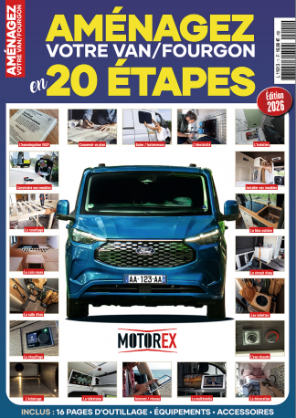 Motorex N°1 - Aménagez votre van/fourgon en 20 étapes